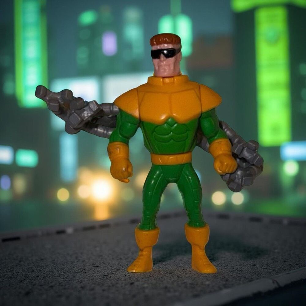 Vintage 1995 Doctor Dr. Octopus Doc Ock Action Figure 5” B21